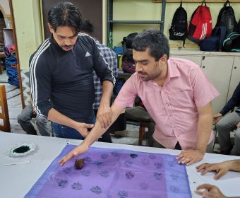 Block Printing (Fabric Processing) — photo 3