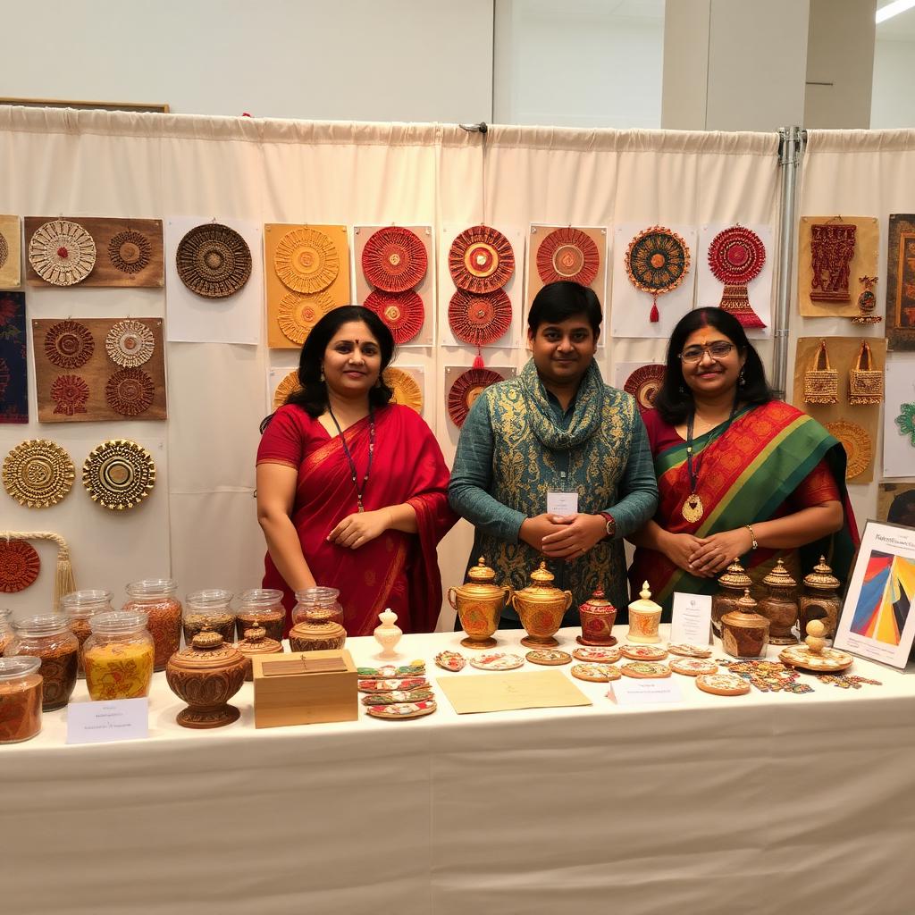 Product exhibition stall
